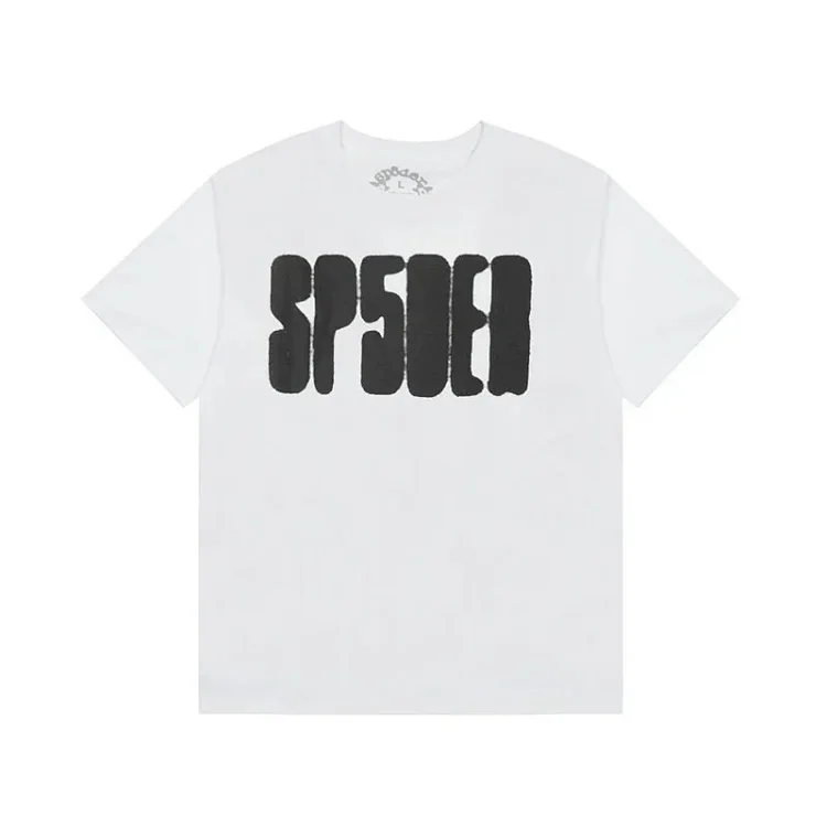 Spider web print summer loose and trendy short-sleeved T-shirt for men and women couples(pic6) Spider web print summer loose and trendy short-sleeved T-shirt for men and women couples