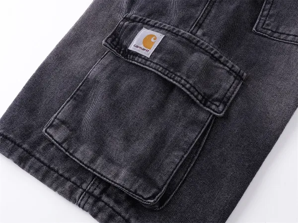 Design Utility Denim Shorts Blue - 14