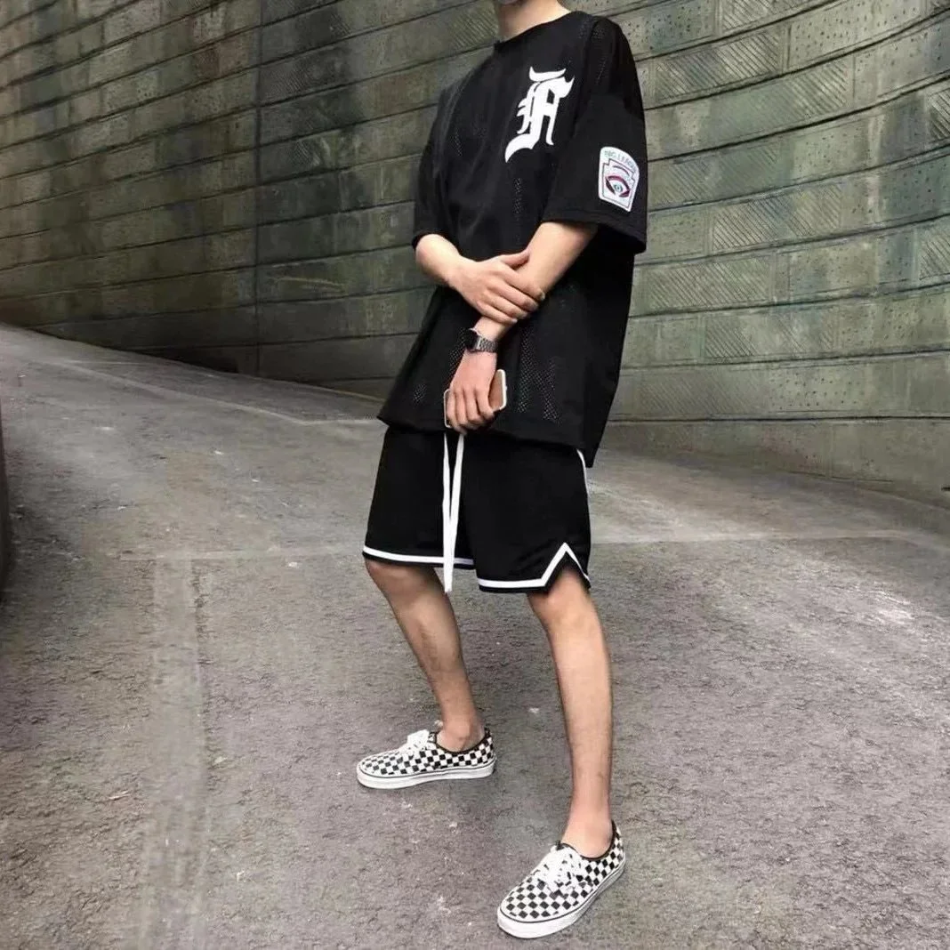 FEAR OF GOD main line trend fifth season loose mesh five-point sports quick-drying shorts men's high street style