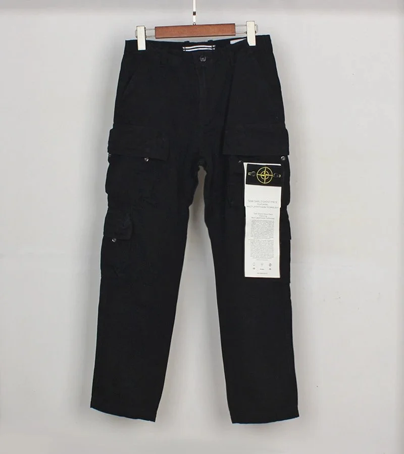 Stone Island STONEISLAGDS four-bag washable functional side-marked casual overalls for men and women for couples