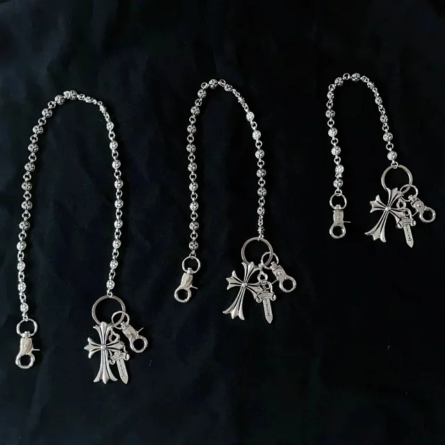 Chrome Hearts Jewelry Cross and dagger pendant trouser chain product detail image 6