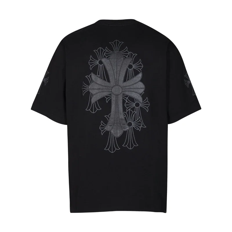 CH summer European and American street hip-hop short-sleeved series for men and women
