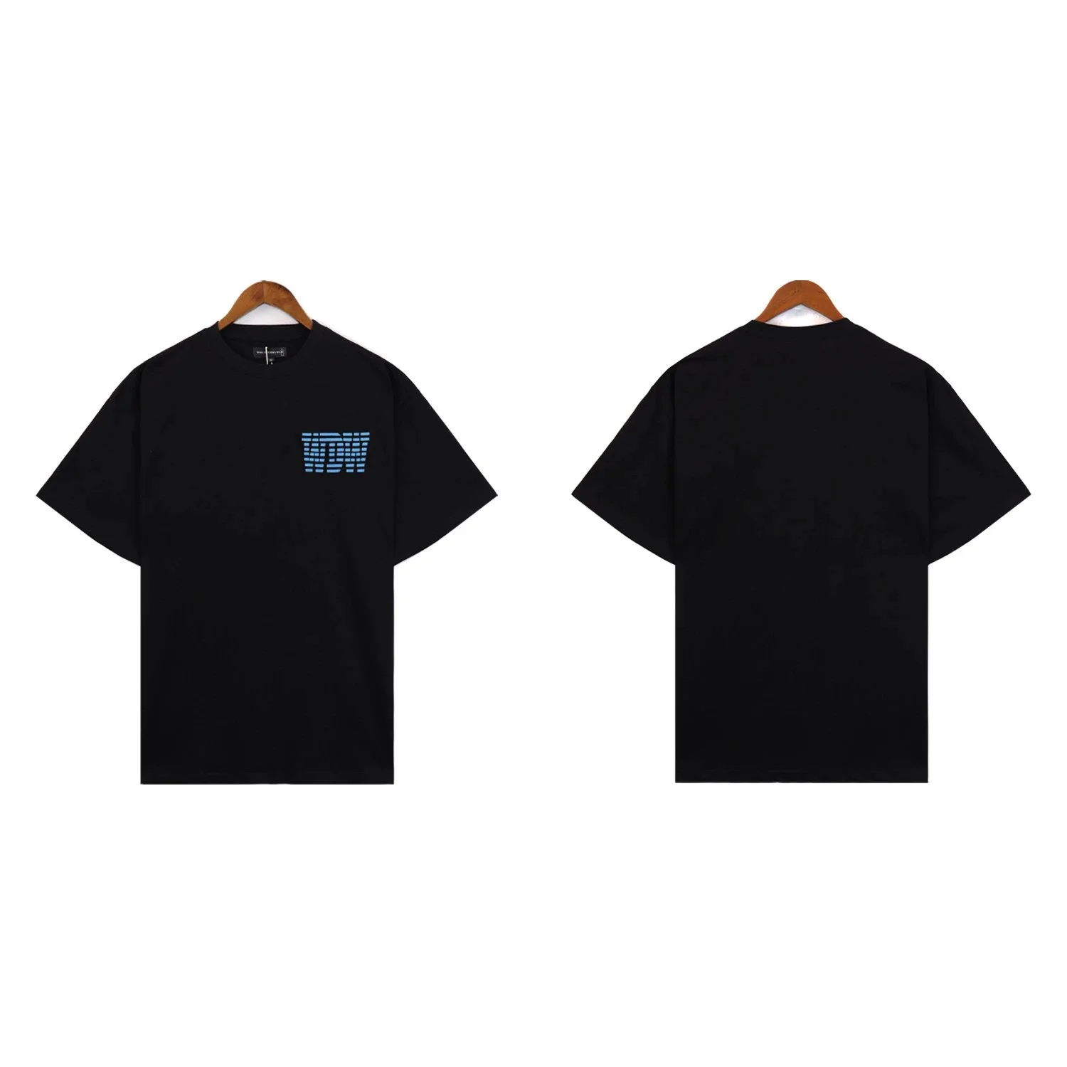 Washed printed loose men's short-sleeved t-shirt American top product image