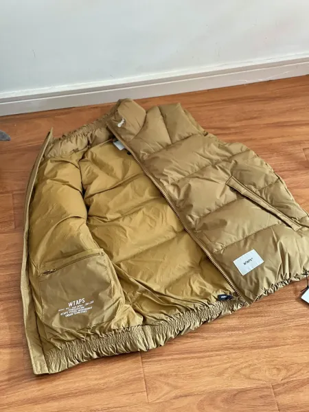 WTAPS Down Vest Army Green Vest - 15