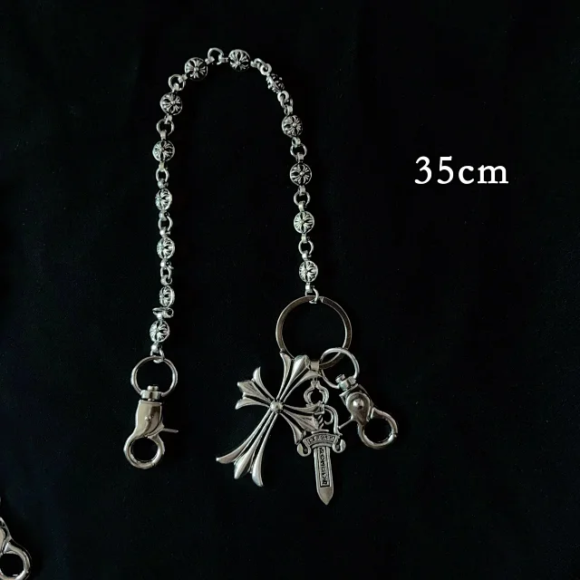 Chrome Hearts Jewelry Cross and dagger pendant trouser chain product detail image 7