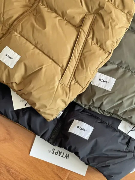 WTAPS Down Vest Army Green Vest - 23