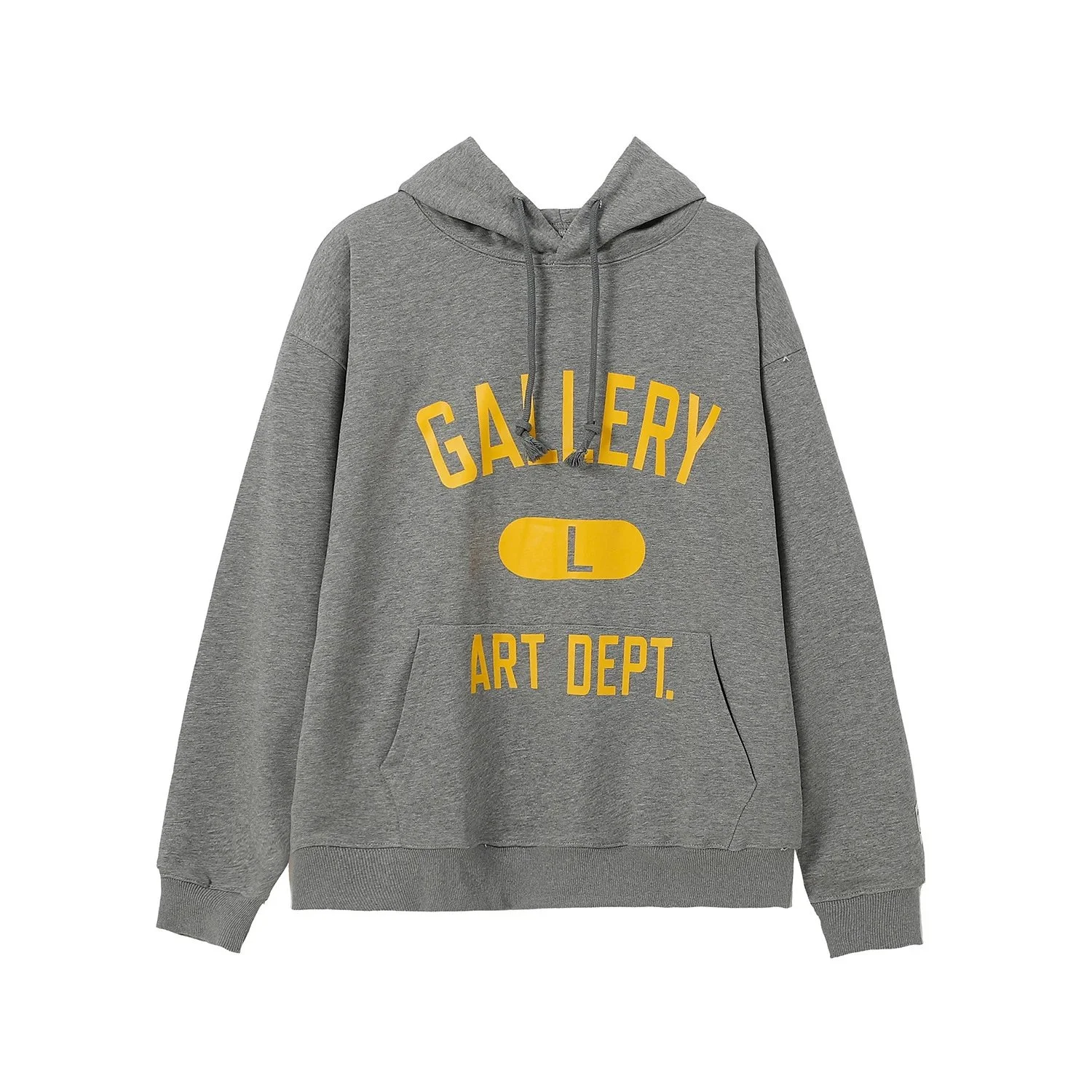 Distressed brain print casual loose hooded sweatshirt for men and women