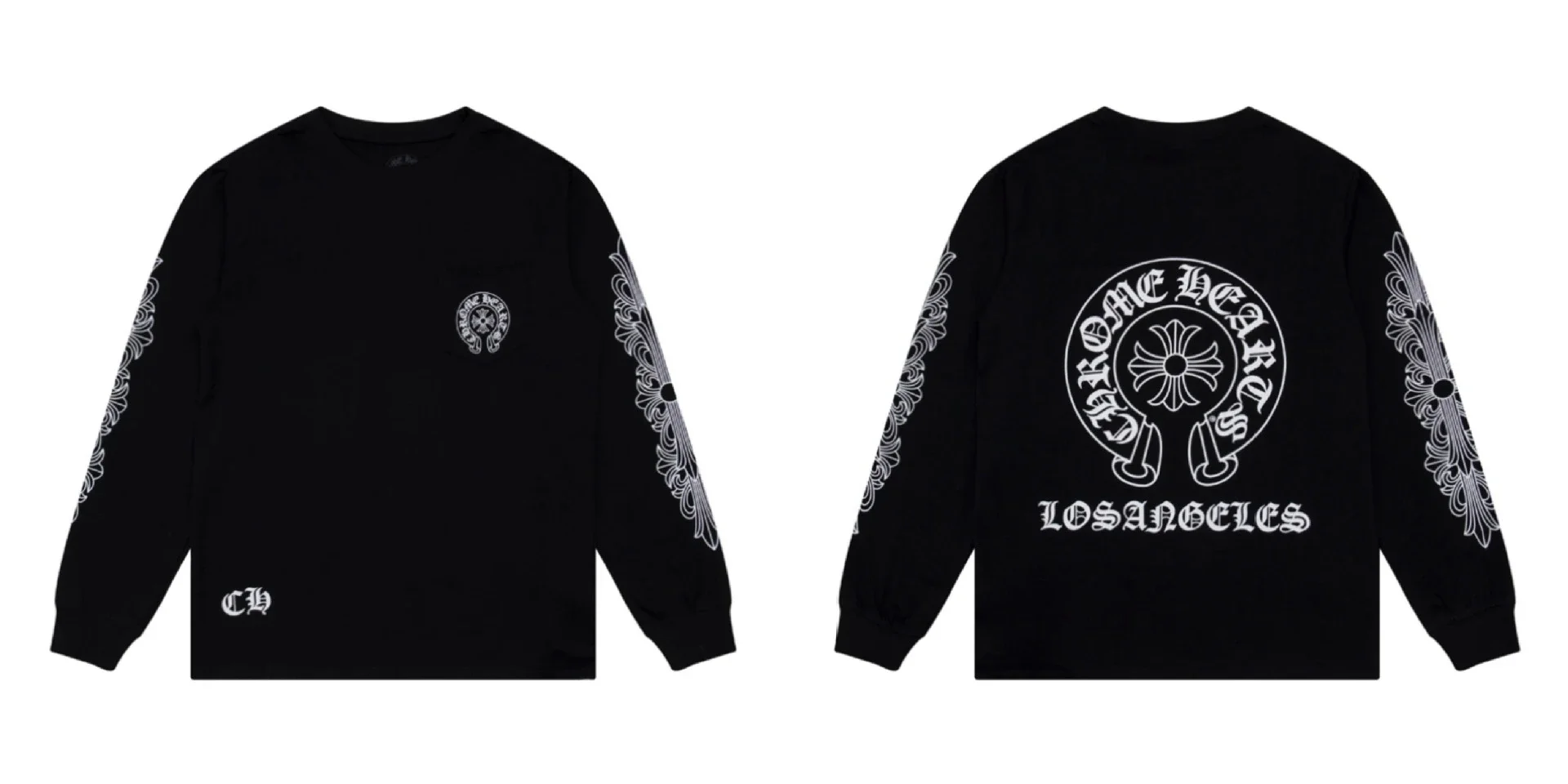 Horseshoe Sanskrit printed long sleeve collection for men and women