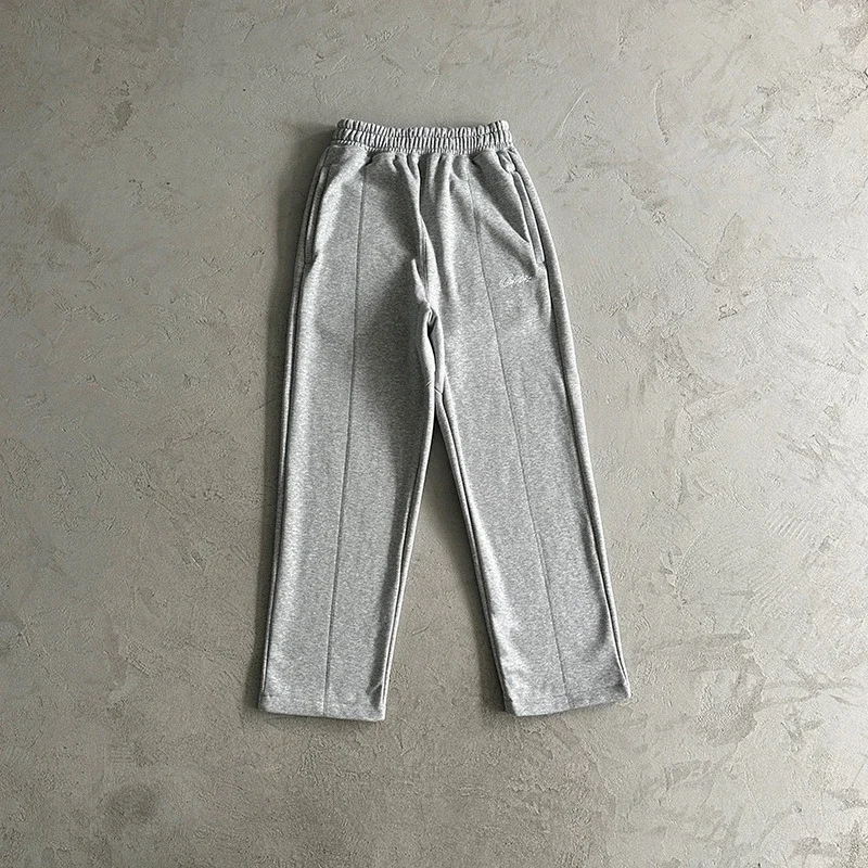 Hip-hop street dance embroidered letters knitted sweatpants men's sportswear