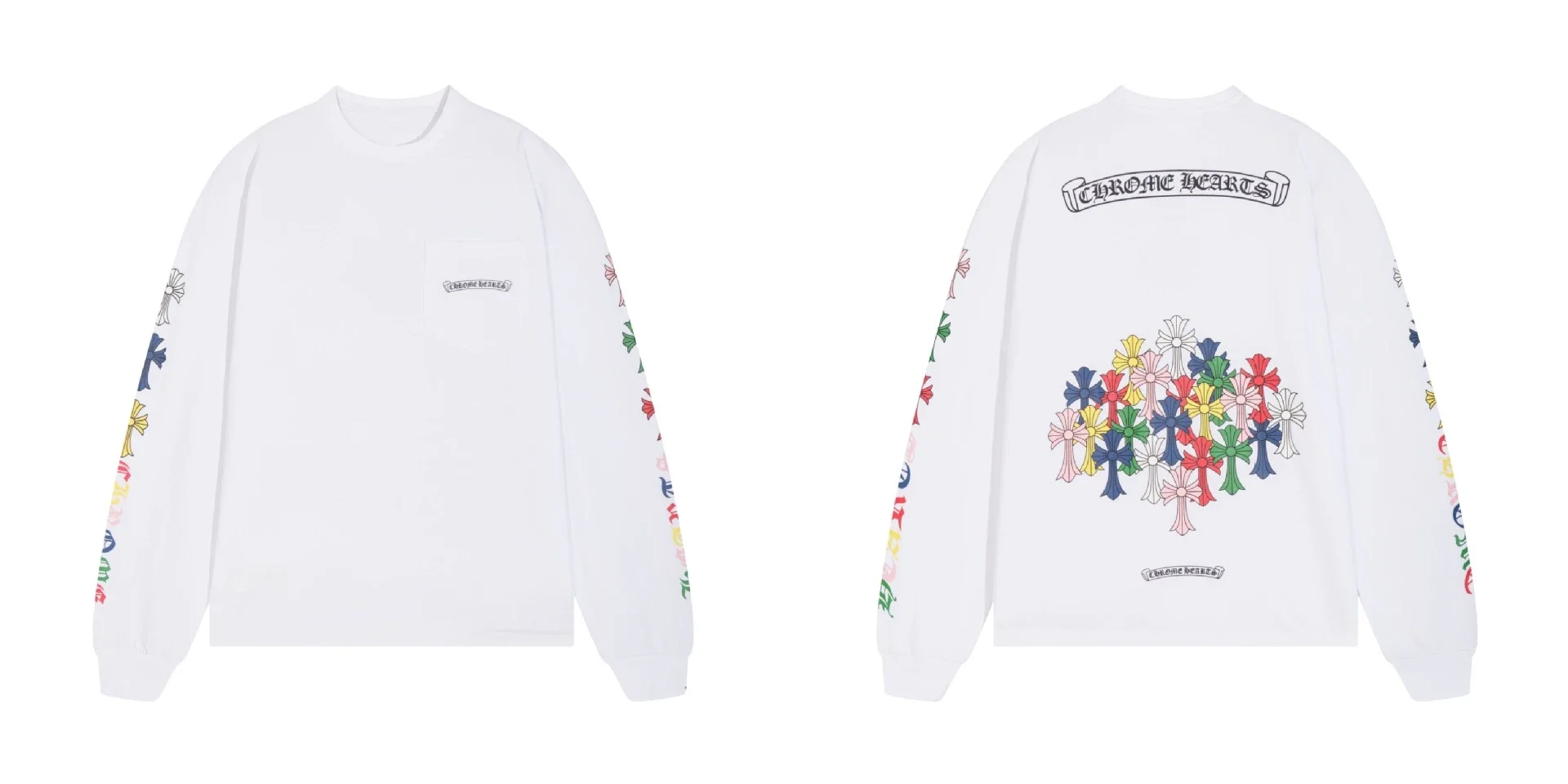 Horseshoe Sanskrit printed long sleeve collection for men and women