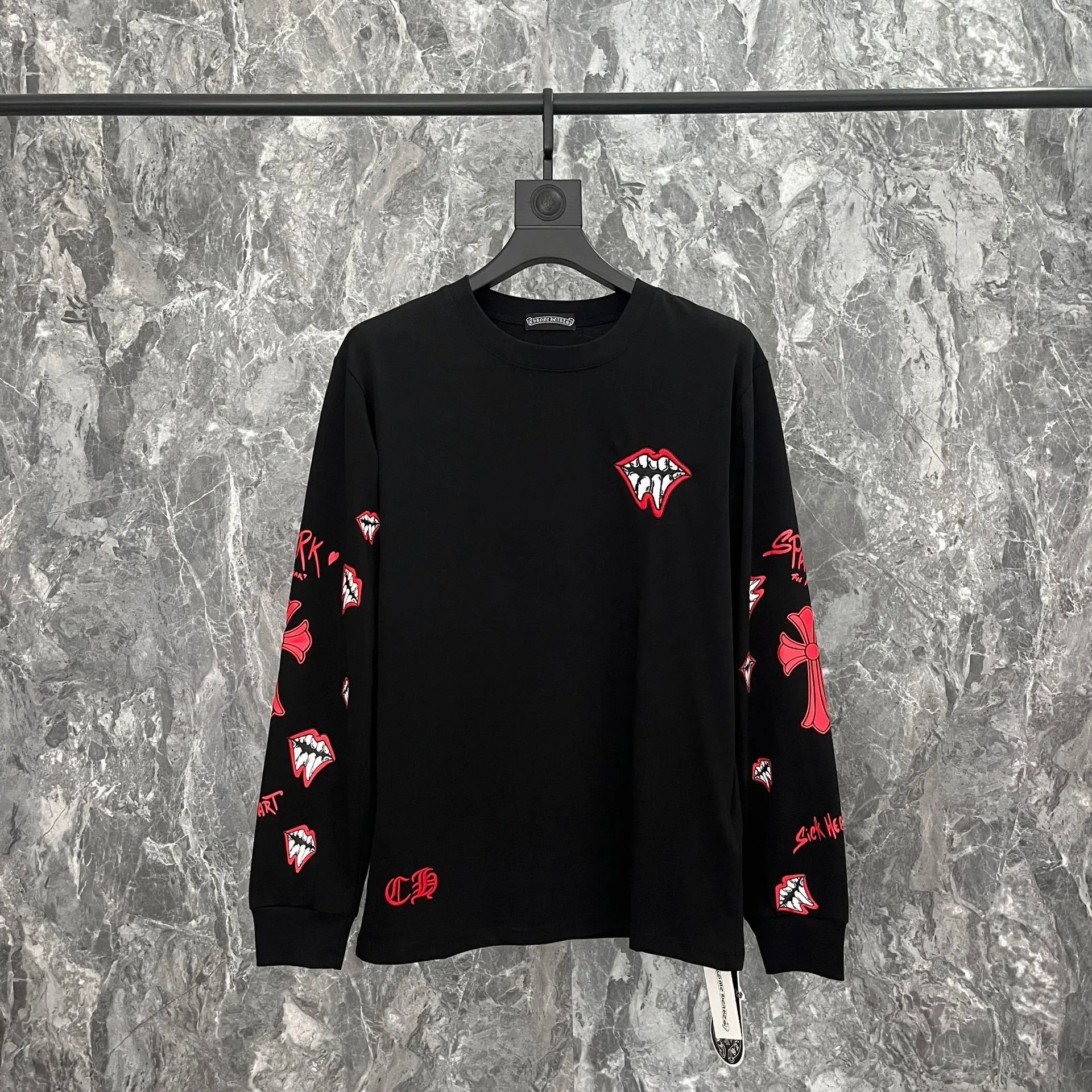Horseshoe Sanskrit printed long sleeve collection for men and women