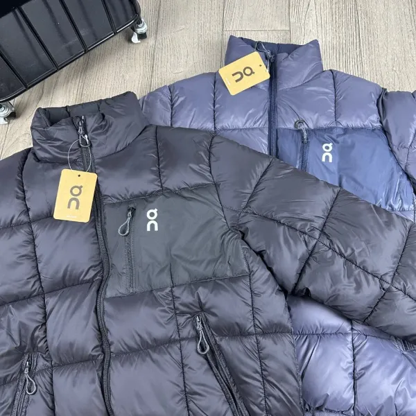 On Running Cloud Puffer Navy Down Jacket - 11