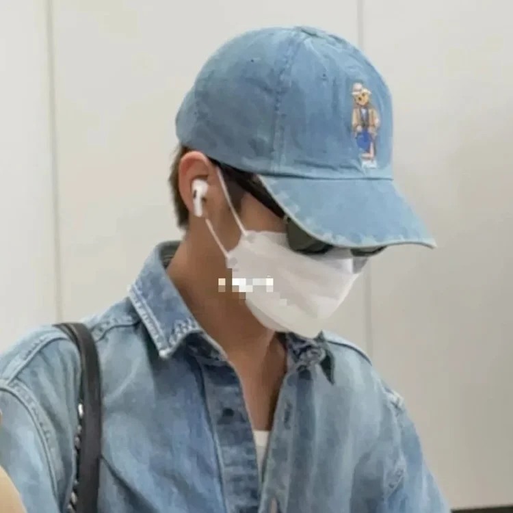 Mens and womens denim baseball cap casual all-match peaked cap(pic6) Men's and women's denim baseball cap casual all-match peaked cap