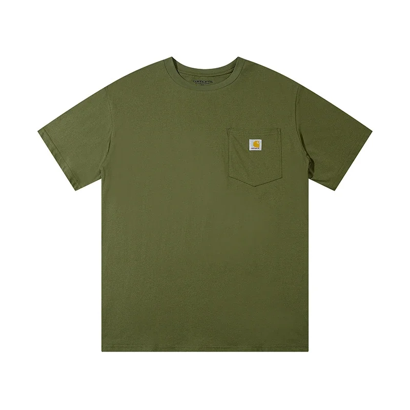 Kaha letter short-sleeved T-shirt for men and women