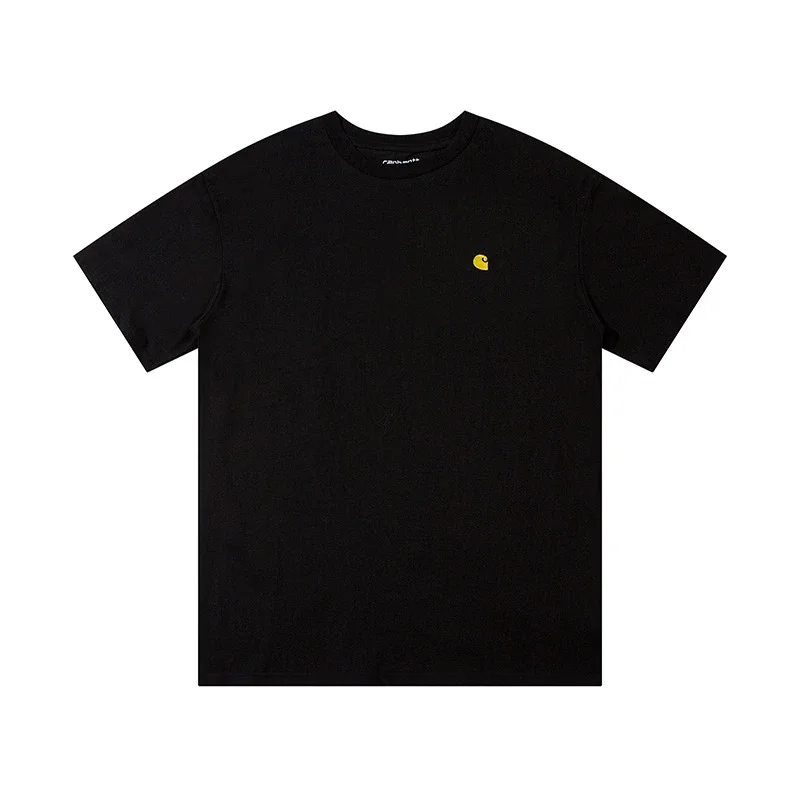 Kaha letter short-sleeved T-shirt for men and women