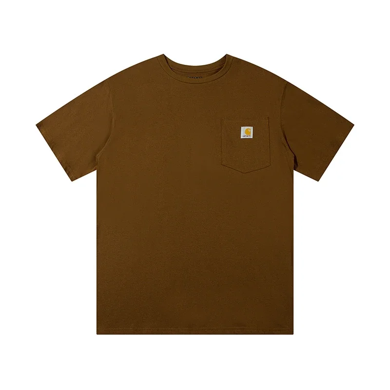 Kaha letter short-sleeved T-shirt for men and women