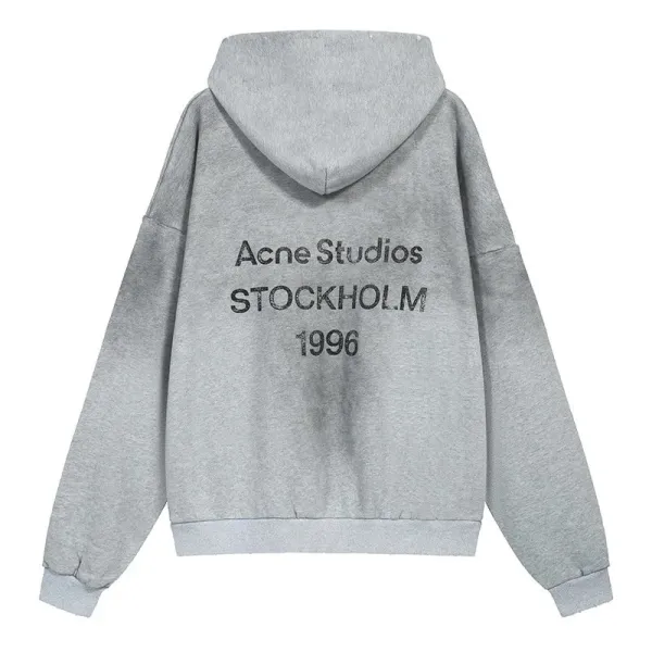Acne Studios Stockholm 1996 Washed Pink Hoodie - 4