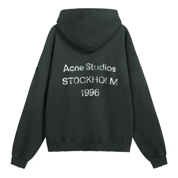Acne Studios Stockholm 1996 Washed Pink Hoodie - 8