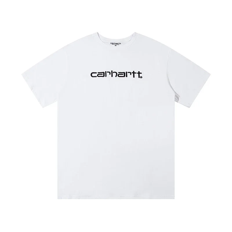 Kaha letter short-sleeved T-shirt for men and women