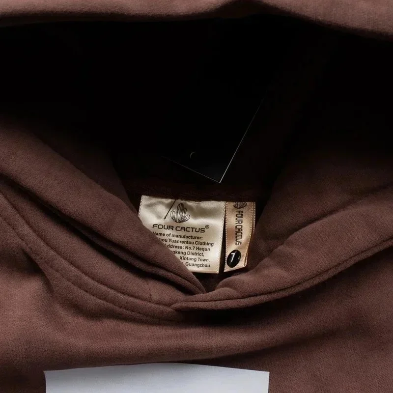 Retro distressed unisex hooded sweatshirt