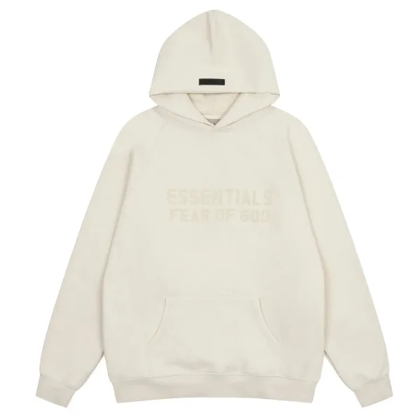 Fear of God Essentials Hoodie Beige Hoodie - 1