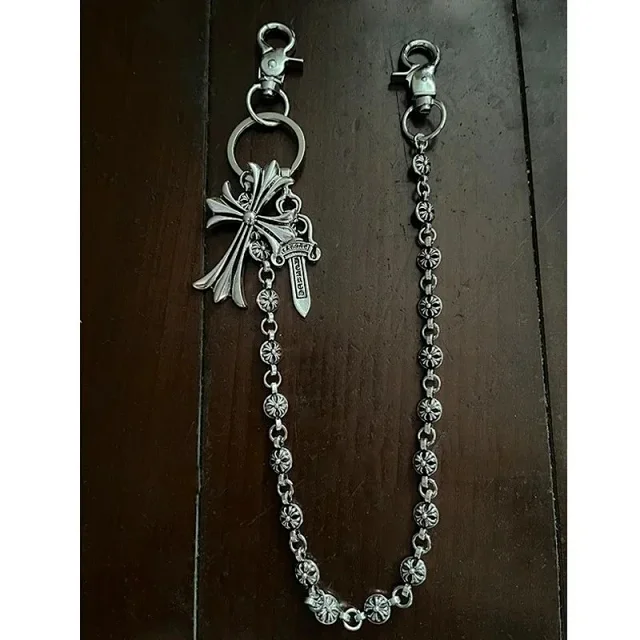 Chrome Hearts Jewelry Cross and dagger pendant trouser chain product detail image 5