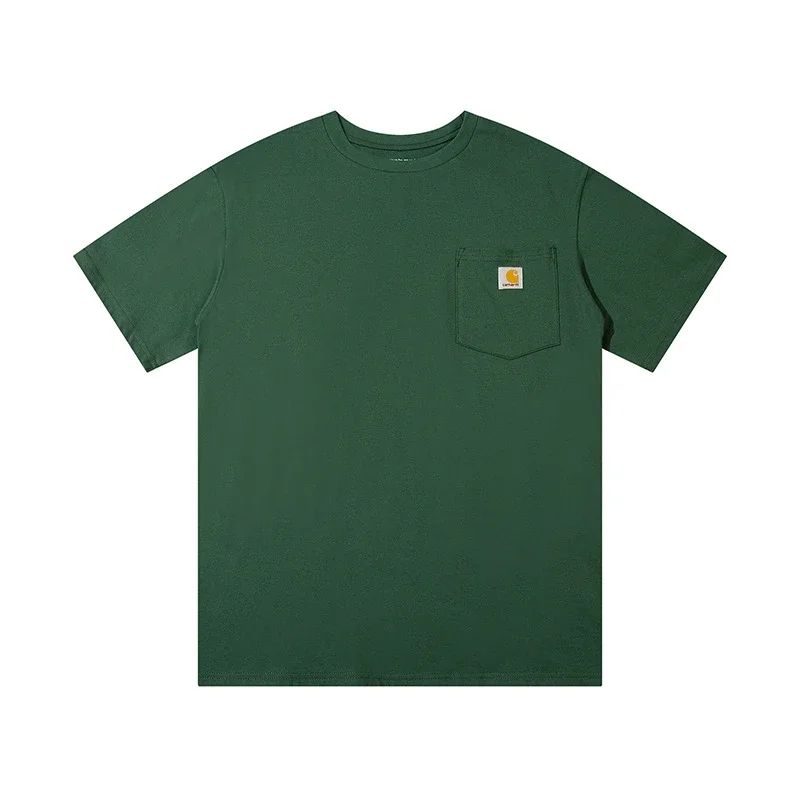 Kaha letter short-sleeved T-shirt for men and women