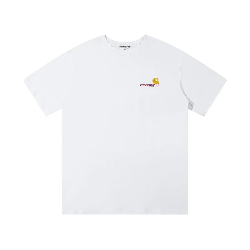 Kaha letter short-sleeved T-shirt for men and women