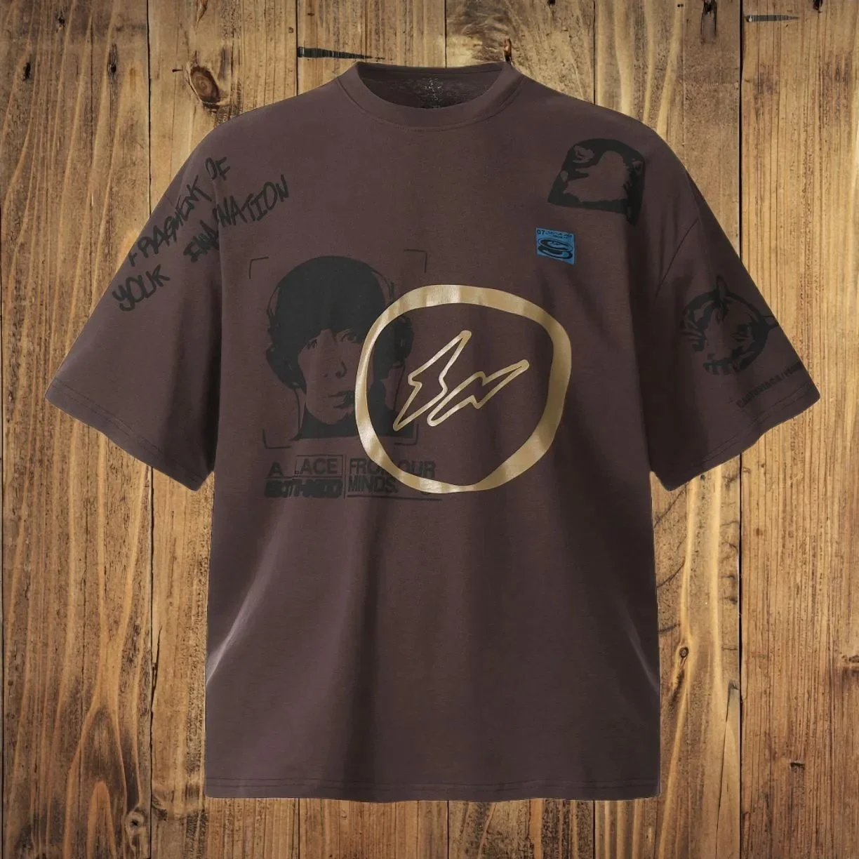 TRAVIS SCOTT American street short-sleeved 24ss new album peripheral VINTAGE niche trendy brand retro T-shirt