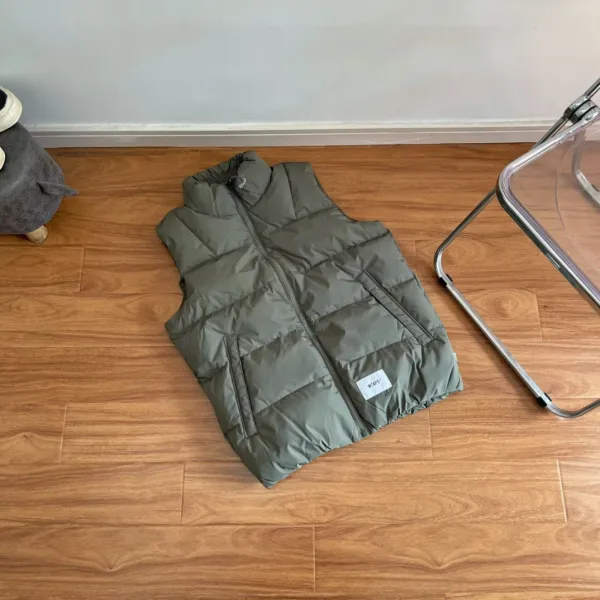 WTAPS Down Vest Army Green Vest - 13