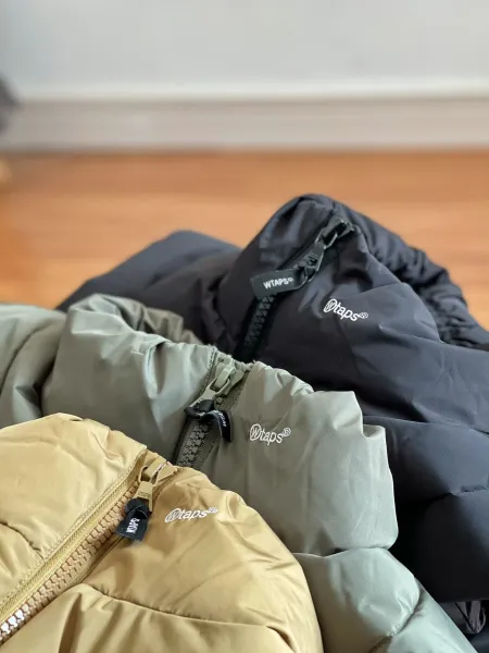 WTAPS Down Vest Army Green Vest - 19