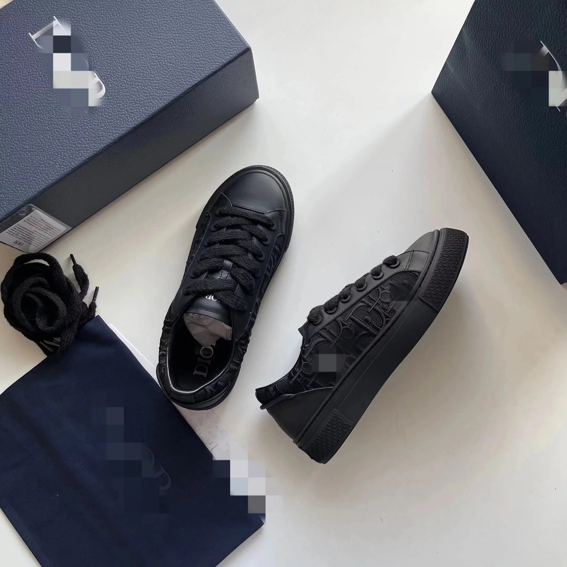 all black