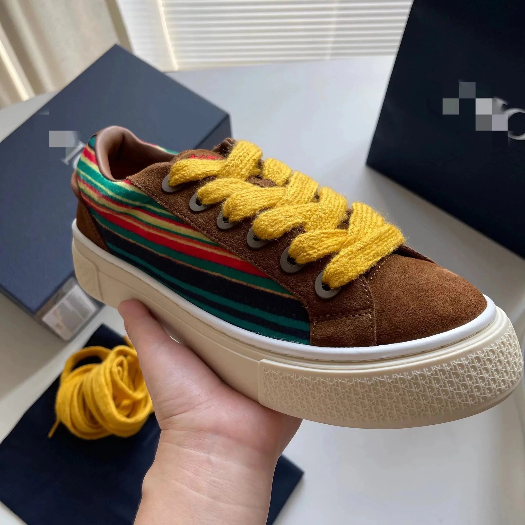 Brown Rainbow Yellow