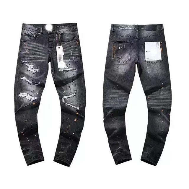 Purple Brand Jeans Distressed slim-fit product detail image 2