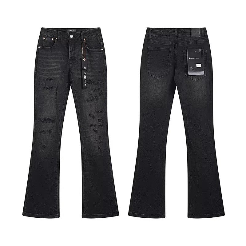 Purple Brand Jeans Distressed slim-fit — PD-K69 High-Quality with Marking