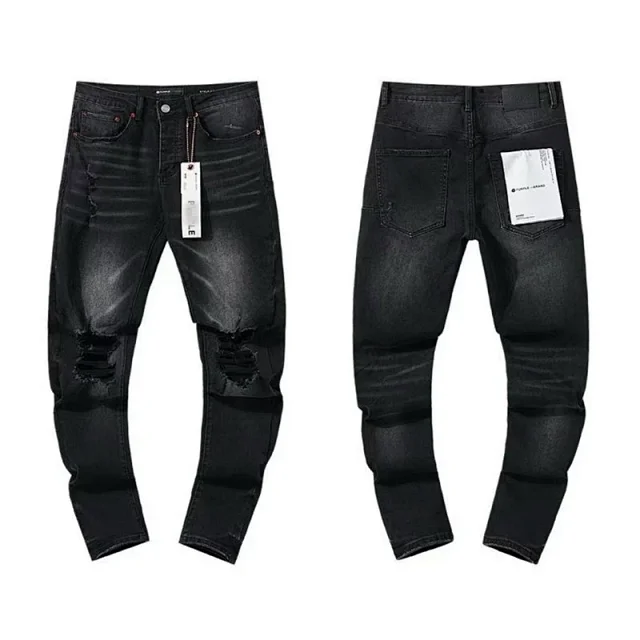Purple Brand Jeans Distressed slim-fit product detail image 3