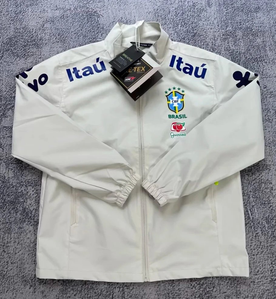 Brazil White Stand Collar Style
