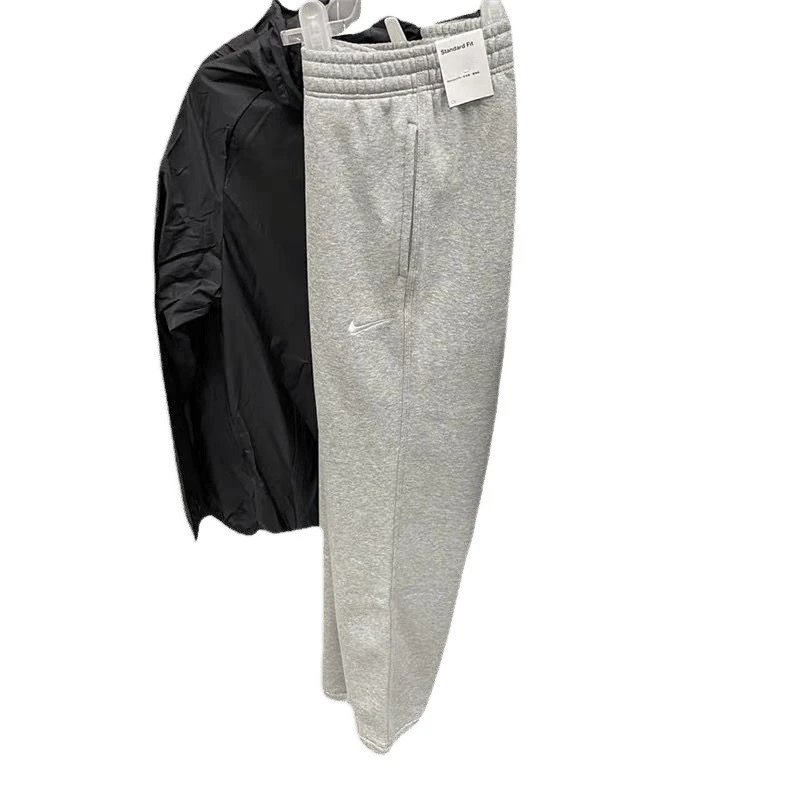 Nike Standard Fit Black Gray Casual Sweatpants