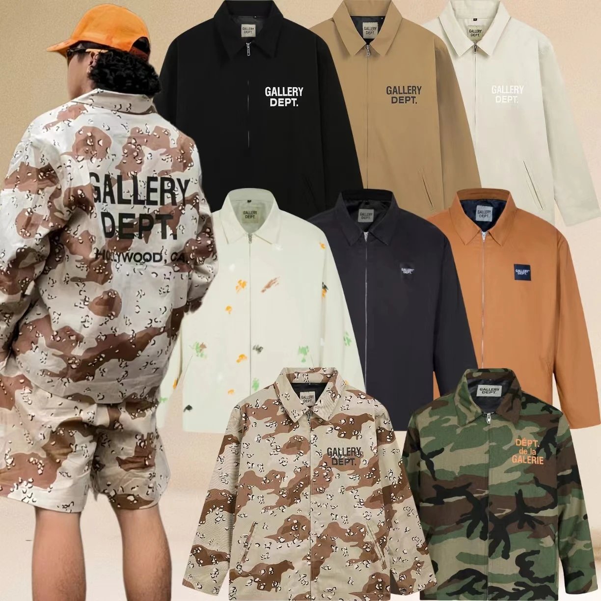 Letter Print Casual Loose Jacket