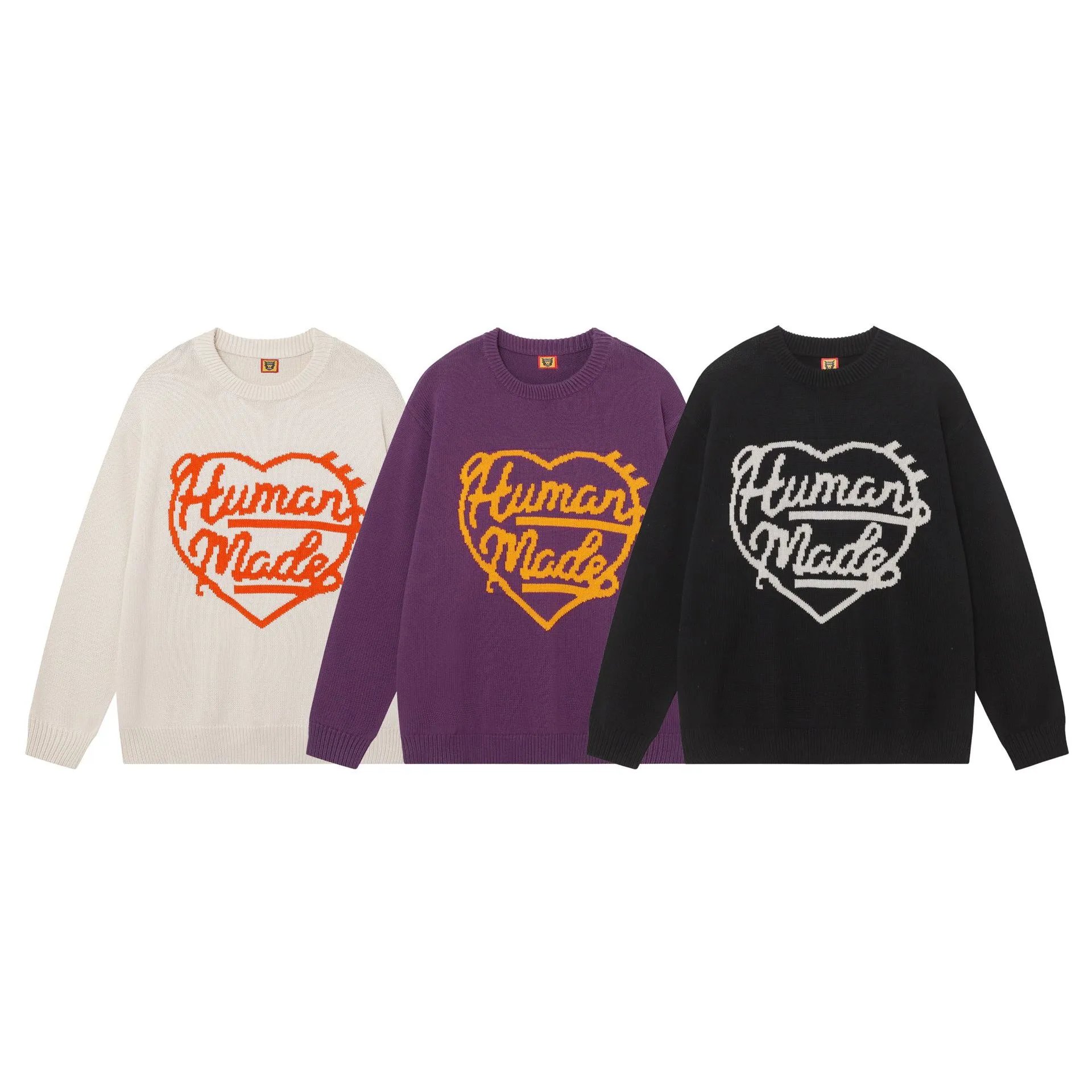 Human Made Heart Logo Knit Sweater