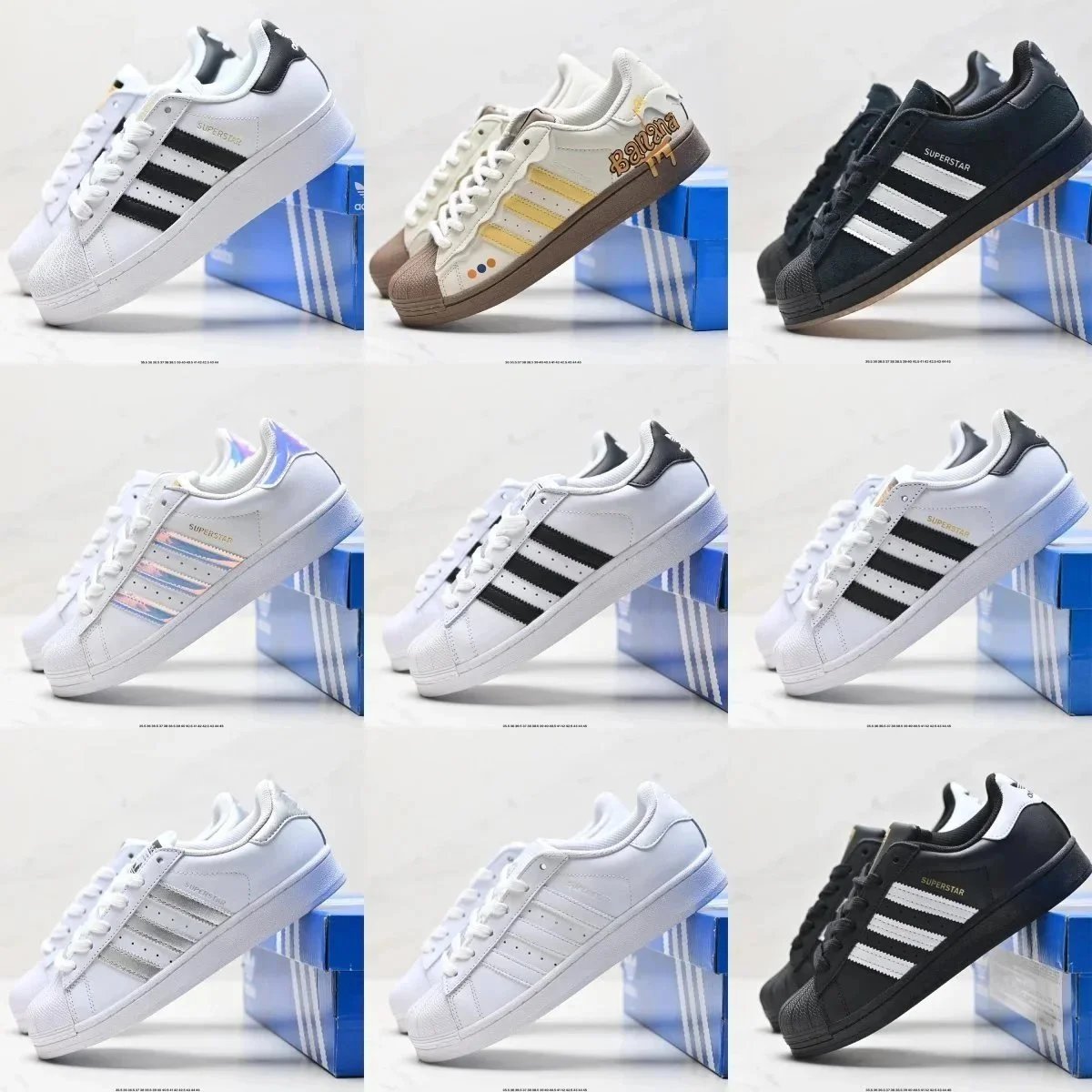 Adidas Superstar Low-Top Sneakers