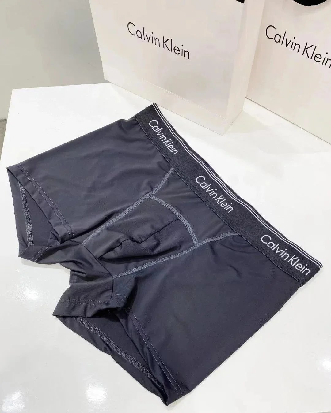 Calvin Klein Boxer Briefs Black White Navy Red Blue Gray Classic Underwear