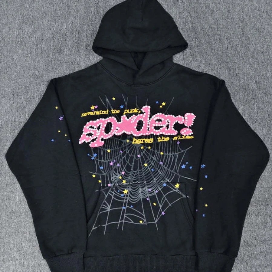 Spider Hoodie Multicolor Graphic Streetwear