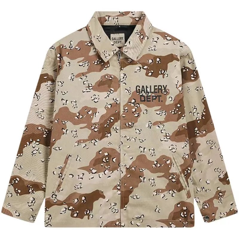 Gallery Dept. Utility Jacket Desert Camo Military Style