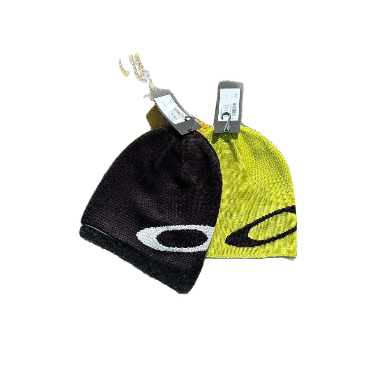 Oakley Beanie Purple Green Knit Winter Hat