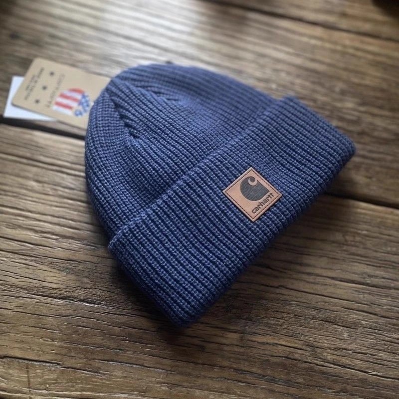 Carhartt Acrylic Knit Beige Brown Black Navy Yellow Cuffed Beanie