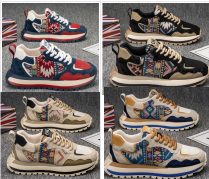 Printed Embroidery Sports Shoes