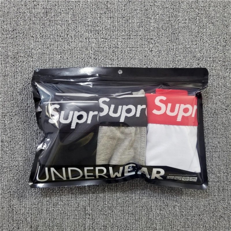 Supreme Box Logo Red White Underwear Camo Cargo Pants