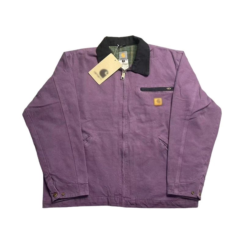 Carhartt Duck Canvas Purple Workwear Jacket