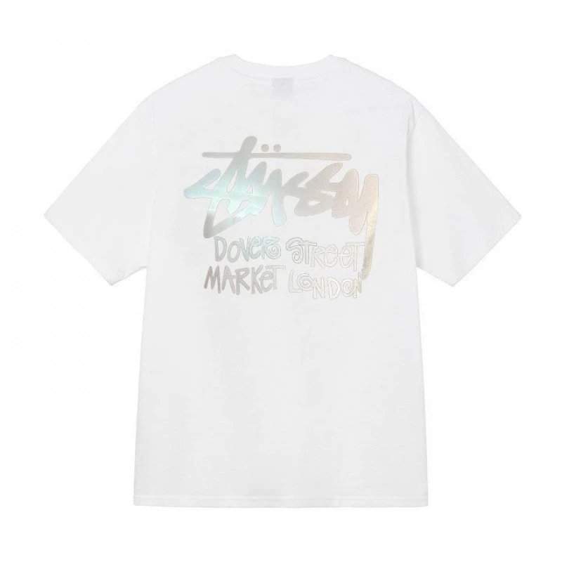 Stussy World Tour Black Graphic T-Shirt